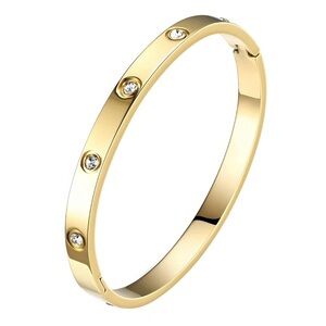 18k gold plated bracelet